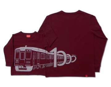 【チャンネルアッシュ】OJICOから、「阪急1000系」をモチーフにした新作長袖Tシャツが登場！