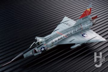 発売から約13年、アメリカ空軍超音速戦闘機「コンベア F-102A デルタダガー」を丹念に仕上げる【モンモデル】