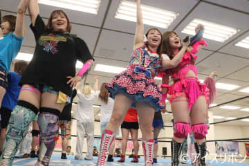 【試合詳細】8･31　アイスリボン横浜産貿ホール大会　勝愛実＆神姫楽ミサ vs 柳川澄樺＆しのせ愛梨紗　杏ちゃむ＆Yappy＆久令愛 vs トトロさつき＆若菜きらり＆叶ミク　藤田あかね＆HisokA vs 星いぶき＆松下楓歩