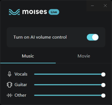 NPUで35倍速！ 音声出力をリアルタイムで分離・音量調整するツール「Moises Live」／ストリーミングも含め、PC上で再生されるあらゆる音声に適用可能【使ってわかるCopilot+ PC】