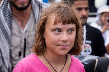ガザ目指す〝元環境少女〟グレタ・トゥンベリさんの船にドローン攻撃「爆発、炎上」