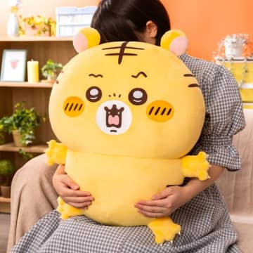 A賞は超特大サイズ！ナガノ氏キャラクター「虎」のぬいぐるみくじが9月12日より販売―泣いたり笑ったり表情豊かな虎が必ず当たる