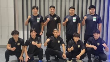 ＜レスリング＞2025年世界選手権（クロアチア）出場の男子フリースタイル・チームが出発