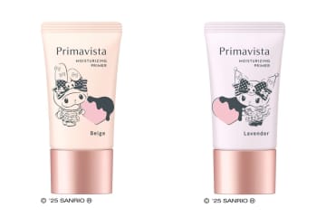 プリマヴィスタ「マイメロディ＆クロミ」限定デザインの化粧下地、乾燥知らずのトーンアップ肌へ