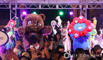 万博、ミャクミャク＆ゾンビがダンスで”超熱狂”　USJ×万博初本格コラボ　一日限りの『ハロウィーン・ホラー・ナイト』