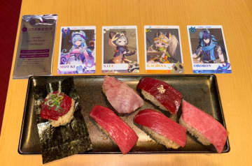 「スシロー」×「原神」コラボ第2弾がやってきた！ 限定グッズを撮り下ろしで紹介瑞希、オロルン、早柚、カチーナのフィギュアやステッカーなどコラボメニューが勢揃い