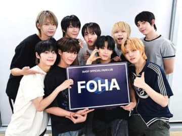 日本人メンバー所属のAHOF、公式ファンクラブ名が「FOHA」に決定！世界中のファンが命名に参加