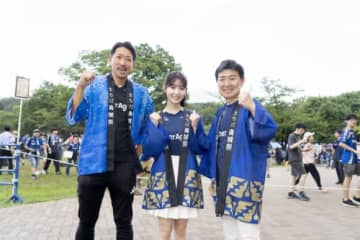 【ＦＣ町田ゼルビア】夏だ！祭りだ！まちだ青城祭。元乃木坂46阪口珠美さん来城！特別ミニインタビュー