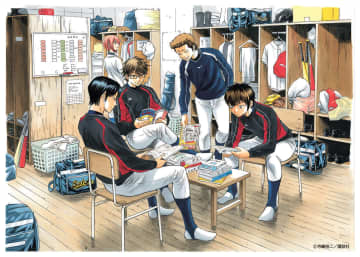 「大『ダイヤのＡ actⅡ』原画展」大阪で開催決定　東京展ではコラボカフェ・作中再現ブースも