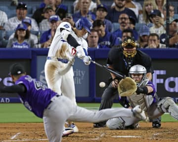 大谷は3打数1安打で4試合連続安打　ドジャースは3連勝【MLB】