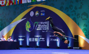 中国代表、第17回世界武術選手権大会で金15個
