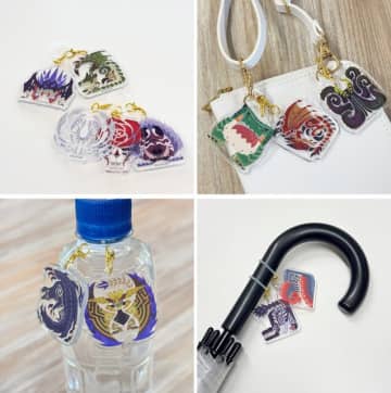 モンスターを目印に！『モンハンワイルズ』あのアイコンを傘やペットボトルに付けられる「めじるしマーカー」が9月12日発売