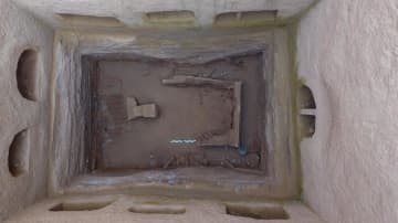春秋時代の劉家窪芮国遺跡で高位者墓を発見　中国陝西省