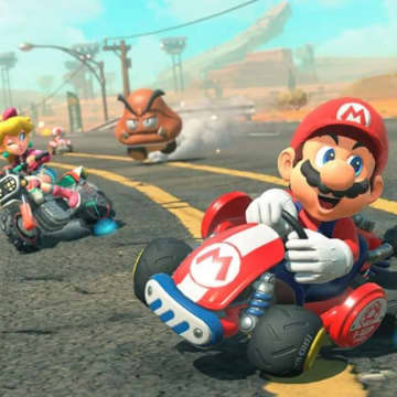 『マリオカート』、現実の運転技術が上がることが判明