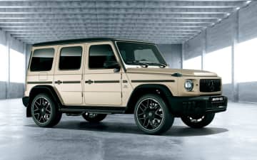 メルセデス・ベンツ、マットカラーの200台限定特別仕様車「Mercedes-AMG G 63 Black Accent Edition（ISG）」