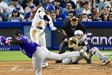 大谷翔平 1カ月ぶりの盗塁＆170キロの爆速適時打で勝利に貢献！ドジャース3連勝で2位パドレスと2ゲーム差に
