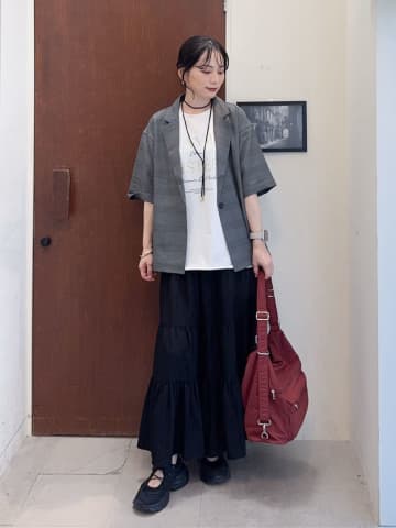【SHOO・LA・RUE】ガバッと羽織りたい！ 夏 → 秋大活躍の「半袖ジャケット」