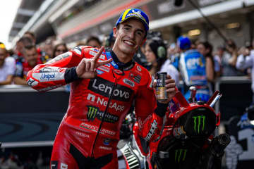 マルク・マルケス優勝で決定！　ドゥカティがMotoGPコンストラクターズ・タイトル獲得