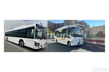 川崎市、ティアフォー製といすゞ製の2台で自動運転実施　一部運賃有料