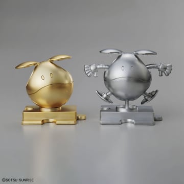 ガンダムベース限定ハロプラ「ハロ [スペシャルコーティング] ゴールド＆シルバー」が10月11日に発売