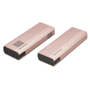 Nextorage、USB 3.2 Gen 2x2対応のSSDケース2種。上位モデルはUSB PDパススルー可