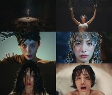 ほぼ着ていないも同然…ソロデビュー控えるナナ、大胆アンダーウェア衣装の新曲MV予告を公開