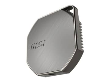 MSI、マグネットでデバイスに装着できるUSB4ポータブルSSD