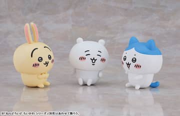 ちいかわ・ハチワレ・うさぎがねんどろいどに登場　さすまたやポシェット、討伐棒を装着した姿も