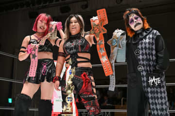 【スターダム】H.A.T.E.がアーティスト王座強奪！小波はキッドに非情の制裁、次期挑戦者には涙のSTARS…吏南と羽南、姉妹抗争が勃発！