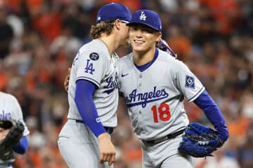 ドジャース先発陣が〝メジャー史上初の快挙〟達成　歴史的５連投で４年連続地区Ｖへ加速＝米報道