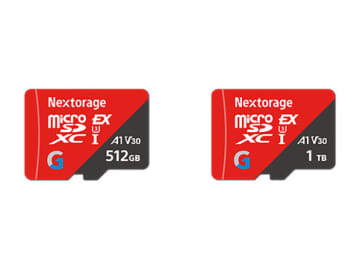 Switch 2対応の512GB/1TB microSD Expressカード、Nextorageから