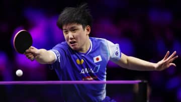 【卓球】張本智和1回戦ストレート負け　日本男子勢は全滅　世界45位中国選手に流れつかめず＜WTTチャンピオンズマカオ＞