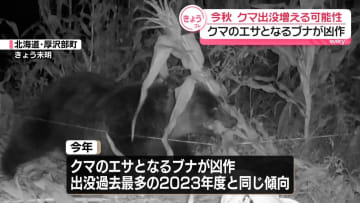 “クマ対策会議”開催　出没増える可能性…エサとなるブナが凶作