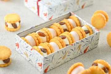 バタリー「アップルシナモン＆ラムレーズン」の秋限定バターサンド、名古屋本店で