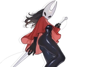 『ホロウナイト：シルクソング』にあわせ全身黒タイツ美少女ブーム到来？ホーネット擬人化ファンアートが描かれる