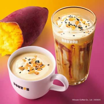 ドトールの秋限定メニューで、焼き芋や紅芋スイーツを楽しもう♪