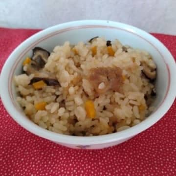 母のかしわご飯