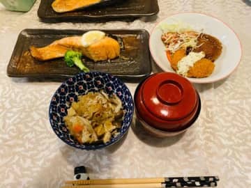 余っためんつゆで「秋の炊き込みご飯」