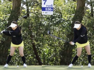 女子プロ3人の飛ばしメカニズムを解説！クラブをうまく「走らせて飛ばす」