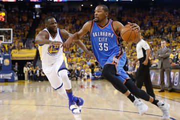 「OKC時代のKDだ」。NBA屈指の守備巧者グリーンがキャリアで最もタフだった対戦相手を明かす「彼は相手が誰であろうと…」＜DUNKSHOOT＞