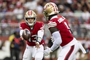 49ersのQBパーディーが2週間から5週間離脱の見込み、ジョーンズが先発へ