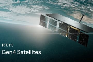 ICEYE、小型SAR衛星「Gen4」の商用運用を開始–400km規模の広域対応、1日最大500枚を撮影