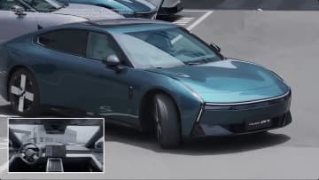 Xpeng P7、工場内でレベル3自動運転を実演