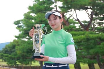 176cmの20歳・桑村美穂が今季2勝目も「今までこんなに悔しい優勝はない」