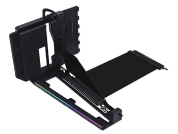 PCIe 5.0対応の光るビデオカード縦置きマウンタがLian Liから、他社製ケースにも搭載可能