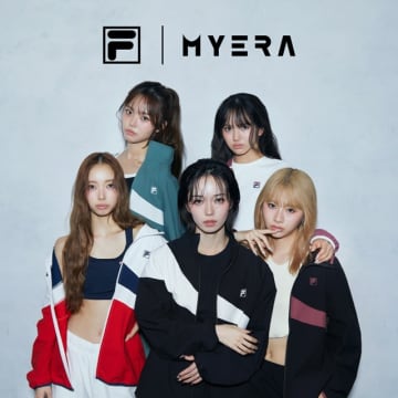 MYERA、25FWシーズン FILAのスタイリング・パートナーに就任 新曲使用のコラボ動画も公開
