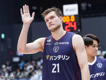 横浜BCのマイク・コッツァーが手術…“母国”エストニア遠征も不帯同に