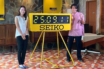 セイコーが世界陸上コラボカフェ『Seiko “0.001” Cafe』を期間限定オープン　福島千里「料理も大会も見逃さずに楽しんで」