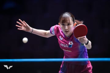 早田ひな 日本勢6年無敗・中国の王曼昱からの初勝利に迫るも逆転負け。16強で終戦【卓球 WTTマカオ】