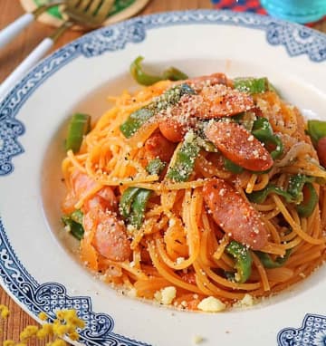 みんな大好き「ナポリタン」をもっとおいしく♪ぱおさんの簡単レシピ